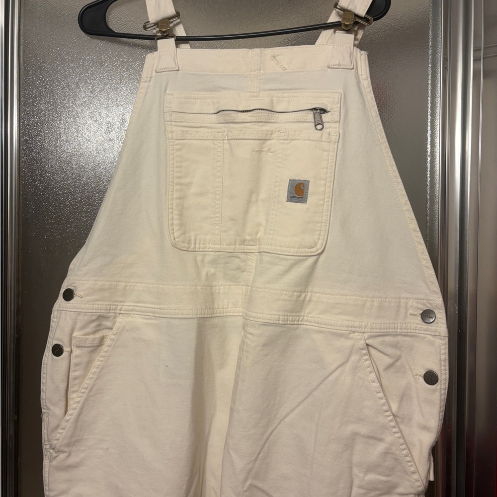 Carhartt Off-White Bib Overalls